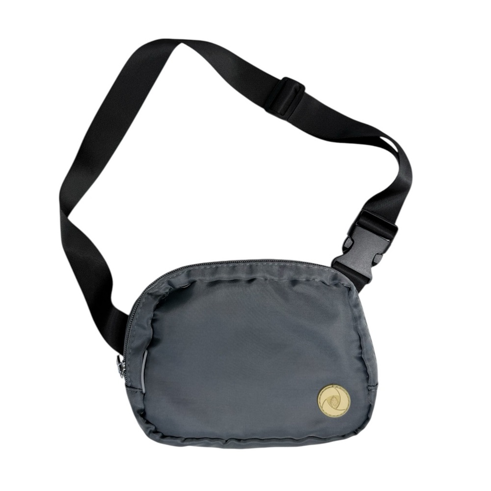 Gray Crossbody or Belt Bag